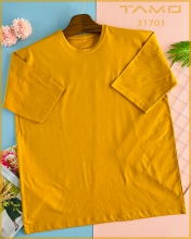 31701  - تی شرت قواره دار زرد